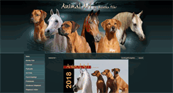 Desktop Screenshot of animal-art.org