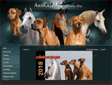Tablet Screenshot of animal-art.org